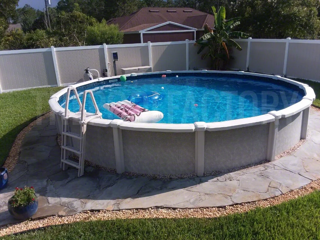 landscape ideas for your above ground pool